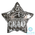 Alive Balloon Co 19" Graduation Star Black