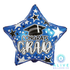 Alive Balloon Co 19" Graduation Star Blue
