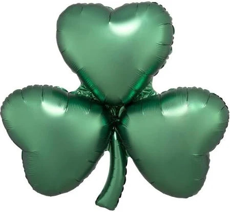 Anagram  29" Satin Emerald Shamrock Super Shape