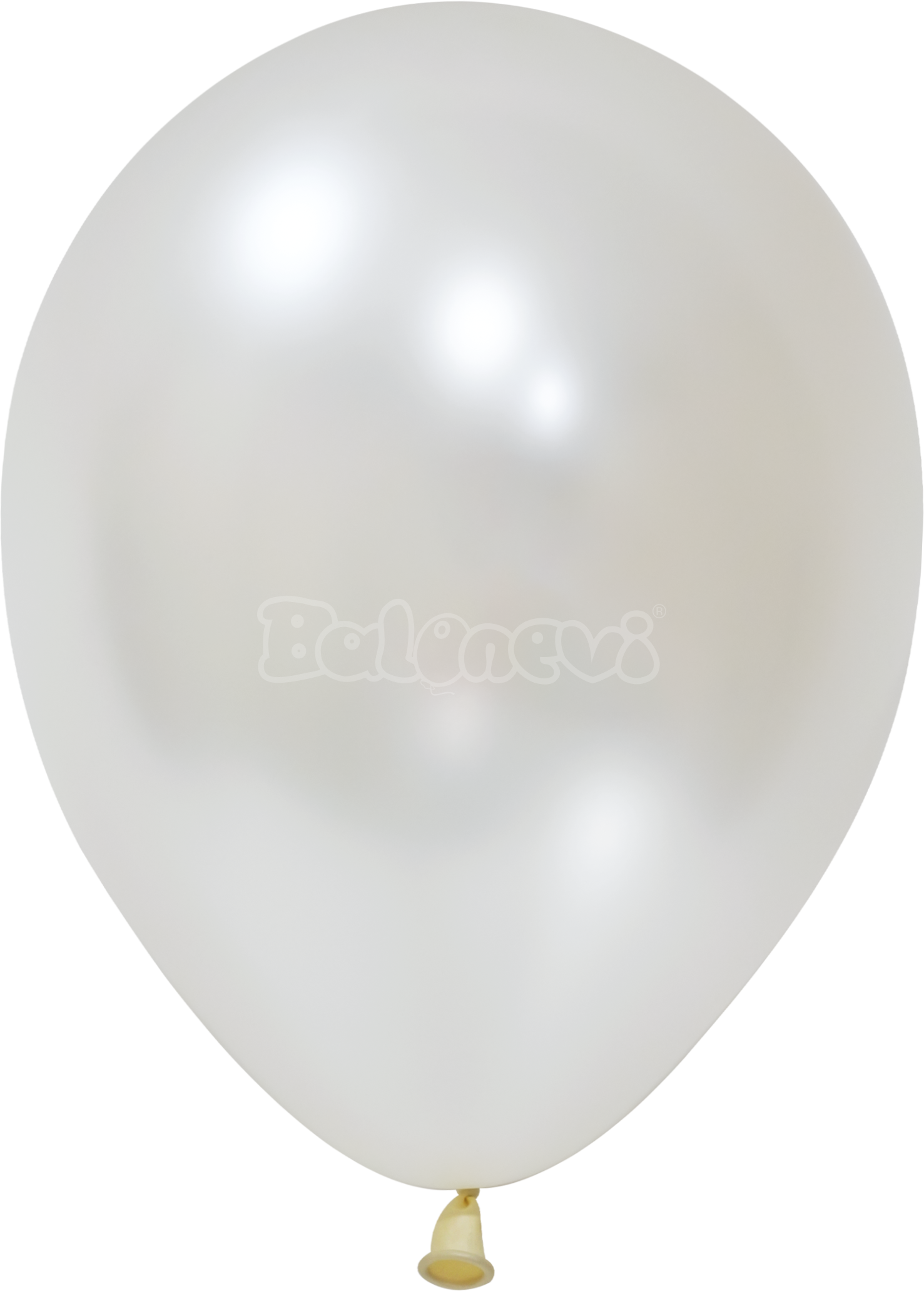 Balonevi Metallic White
