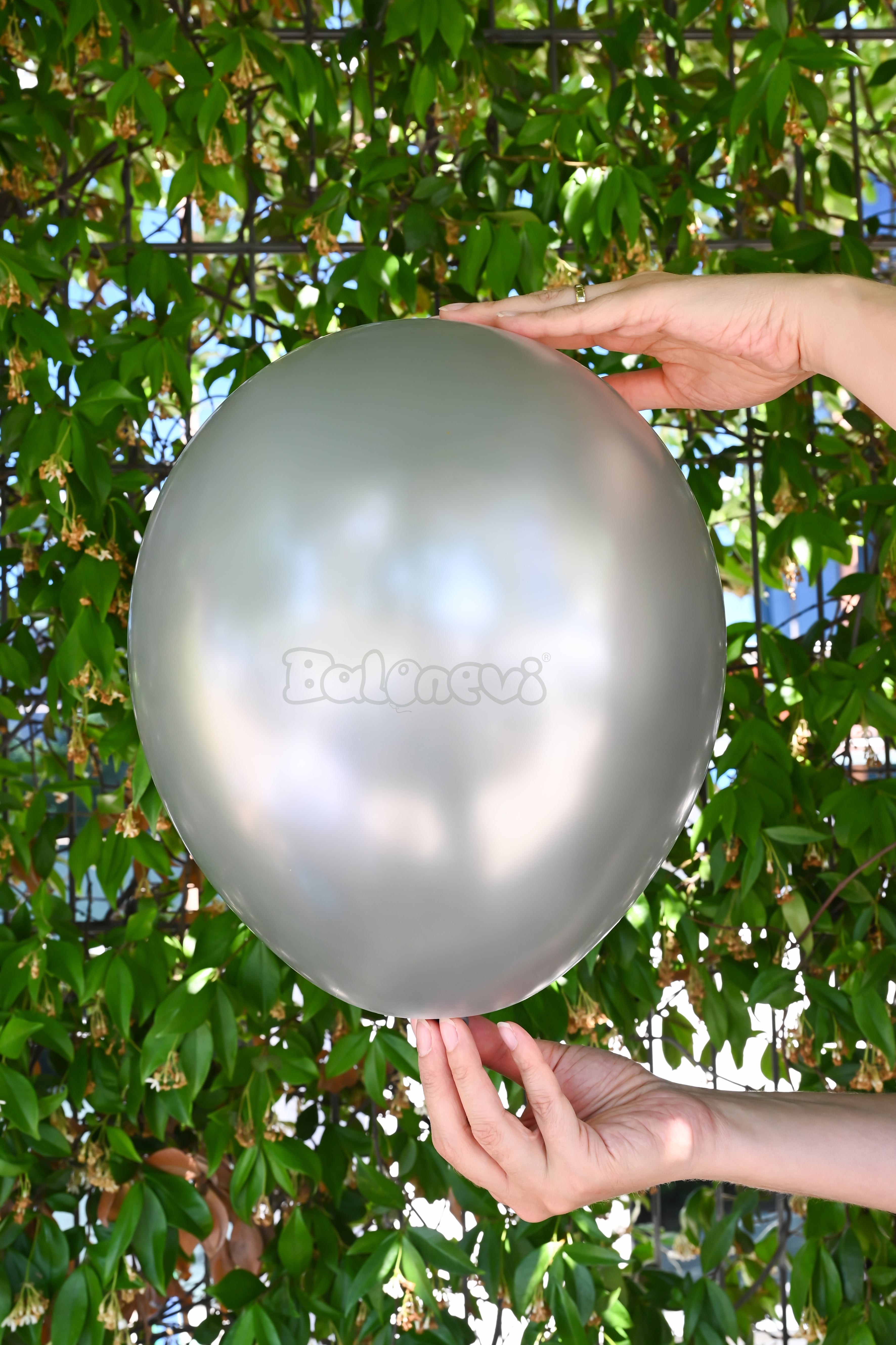 Balonevi Metallic Silver