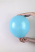 Balonevi Pastel (Standard) Turquoise Blue