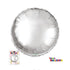 18" ROUND FOIL BALLOON - MATTE SILVER