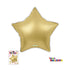 18" STAR NON-METALLIC BALLOON - NON-METALLIC GOLD