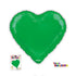 18" HEART FOIL BALLOON - GREEN