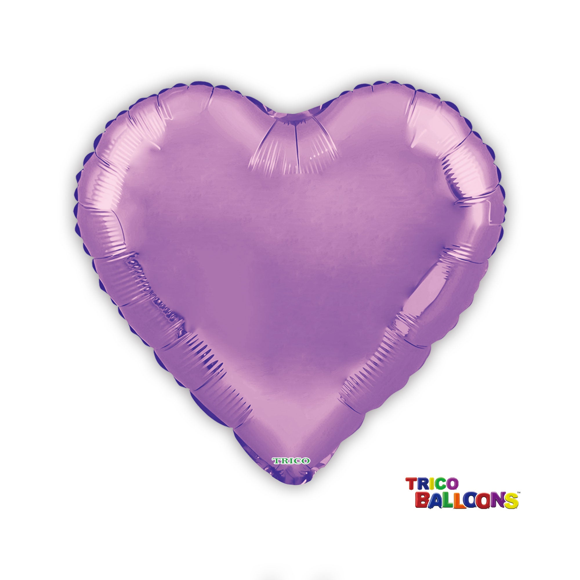 18" HEART FOIL BALLOON - LAVENDER