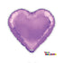 18" HEART FOIL BALLOON - LAVENDER