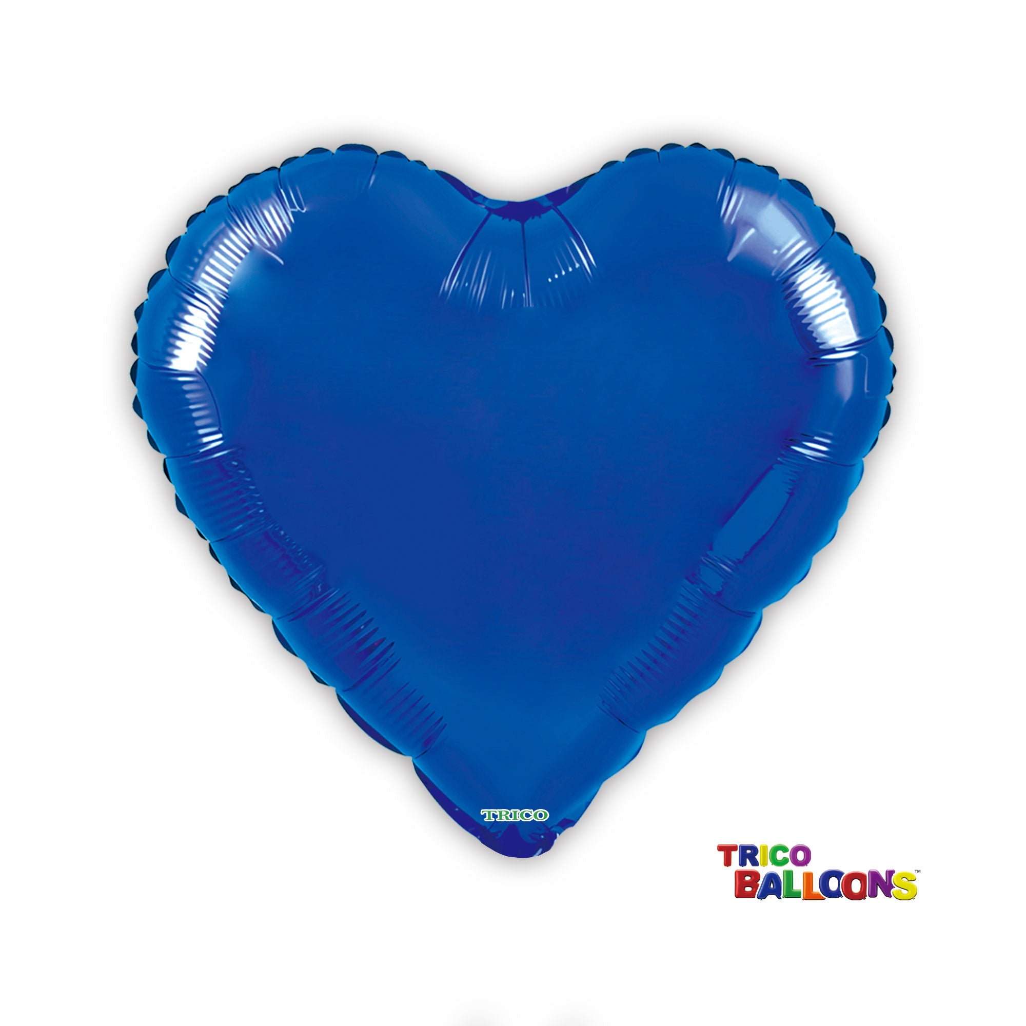 18" HEART FOIL BALLOON - ROYAL BLUE