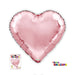 18" HEART FOIL BALLOON - ROSE GOLD
