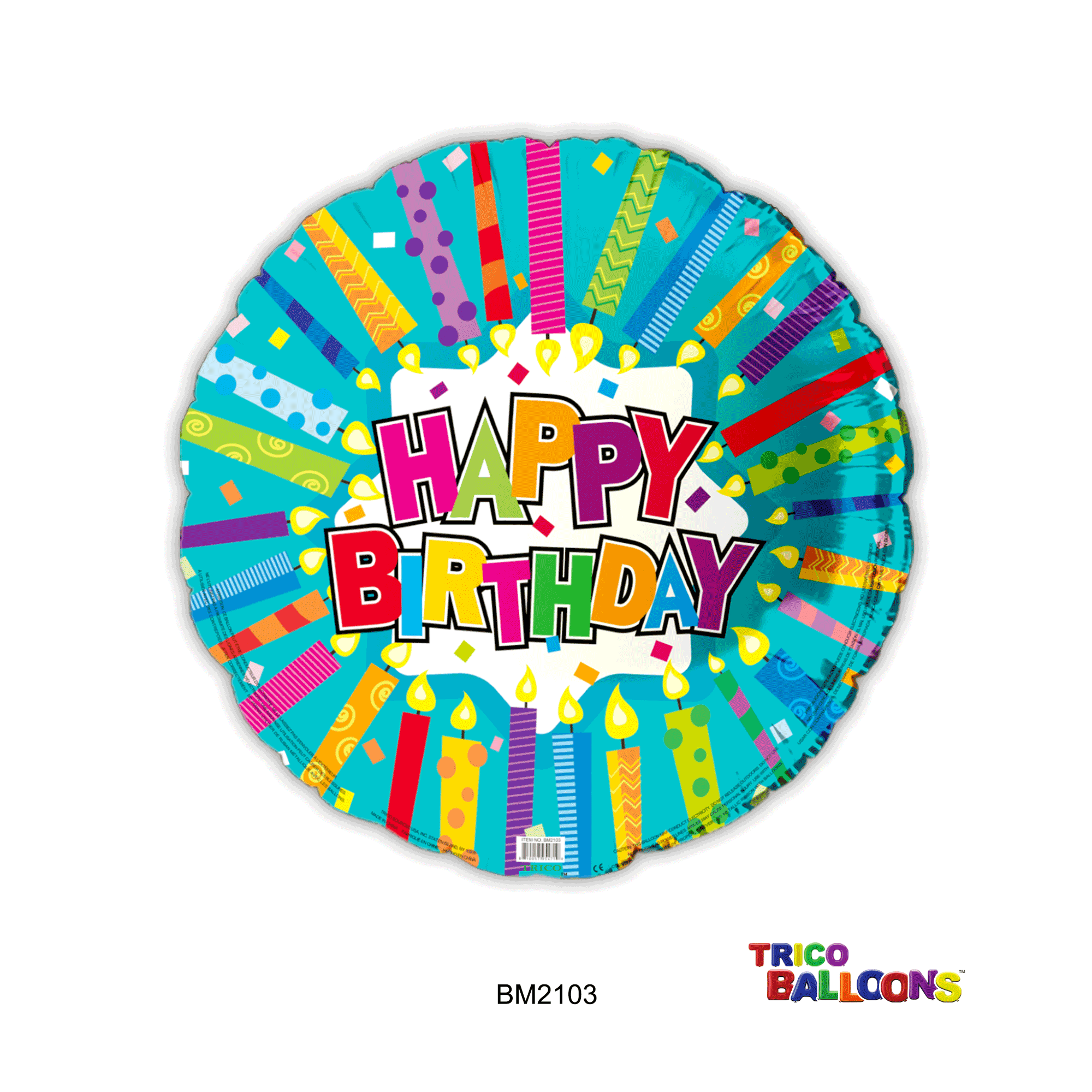 Trico 18" Happy Birthday