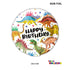 18" HAPPY BIRTHDAY FOIL BALLOON - DINOSAURS