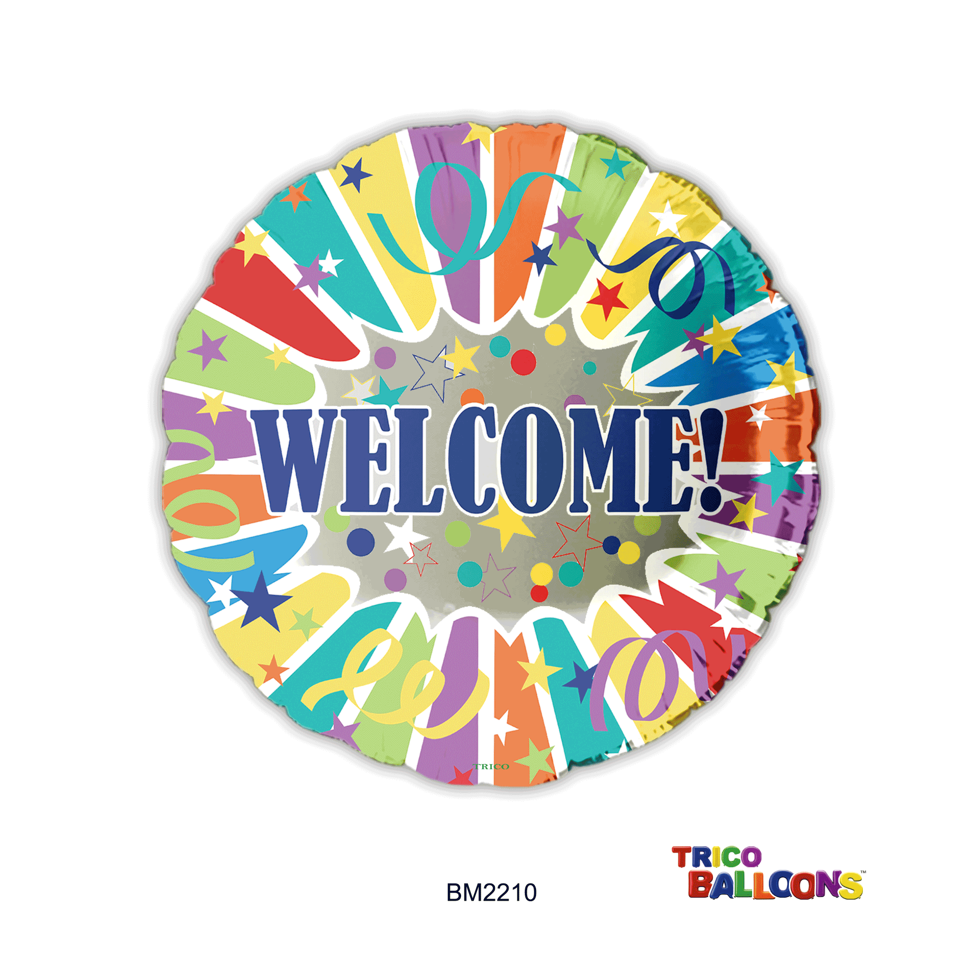 18" WELCOME FOIL BALLOON