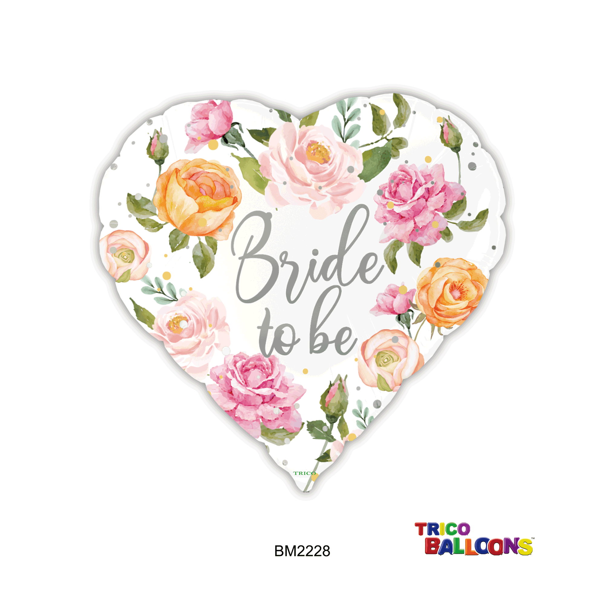 18" BRIDE TO BE FOIL BALLOON