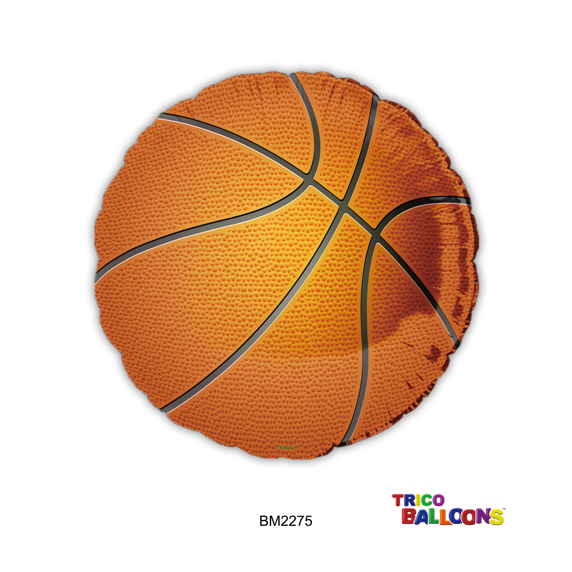 18" BASKETBALL FOIL BALLOON