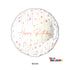 18" HAPPY BIRTHDAY FOIL BALLOON - WHITE