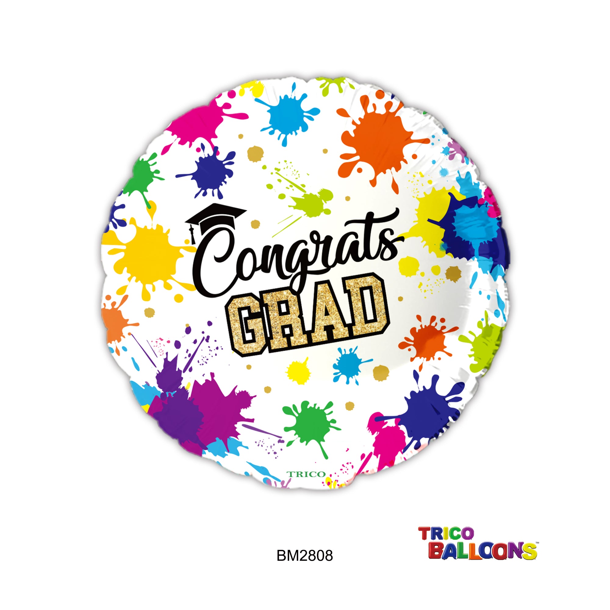 18" CONGRATS GRAD FOIL BALLOON