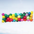 Silver Rainbow Balloon Net Pre-Strung™ - 20ft X 3.5ft
