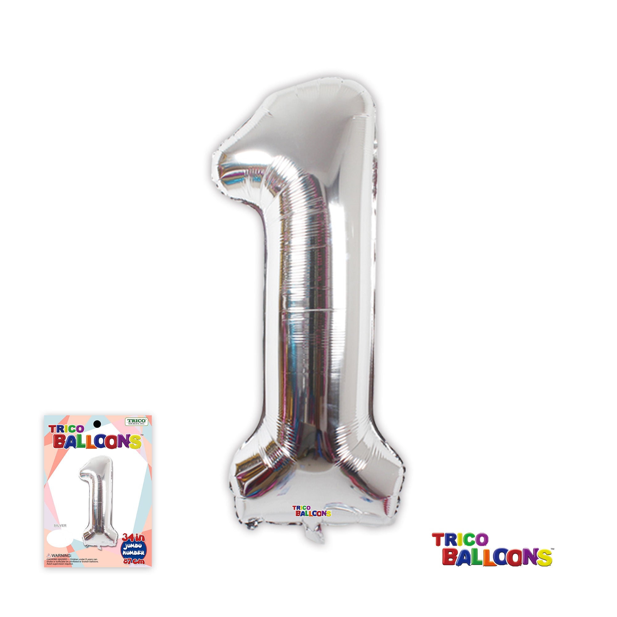 Trico 16" Silver Number