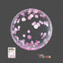 18" CLEAR BUBBLE BALLOON - PINK DOTS