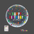 18" CLEAR BUBBLE BALLOON - HAPPY BIRTHDAY