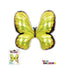30" BUTTERFLY FOIL BALLOON 1 CT - GOLD