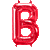 Alive Balloon Co 14" Letter Red