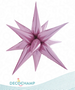 Decochamp 22" Light Pink Starburst