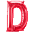 Alive Balloon Co 14" Letter Red