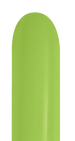 Sempertex 260 Deluxe Key Lime Green Nozzle Up
