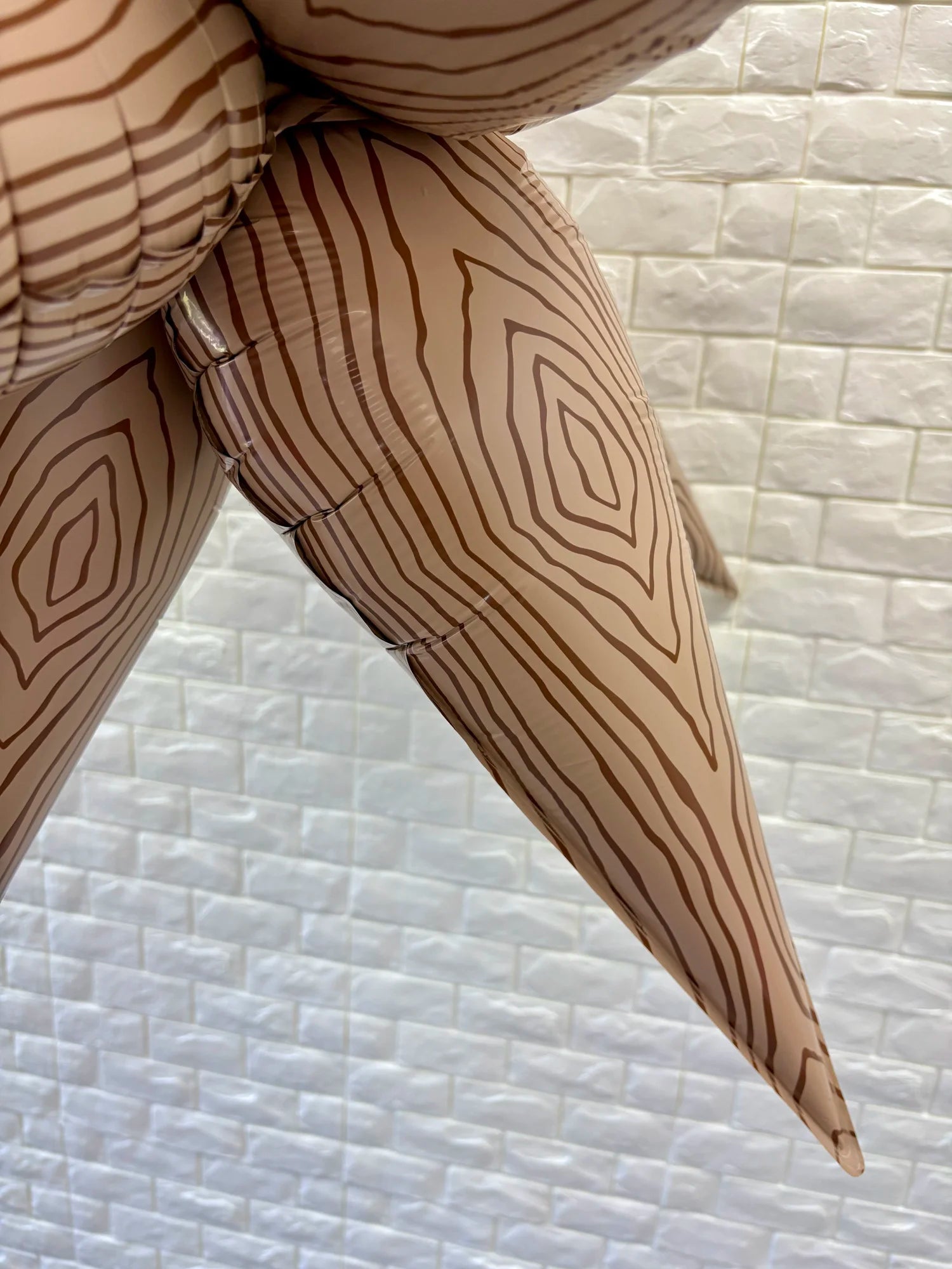 Burst Party Co. 40" Woodgrain Print Starburst