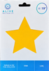 Alive Balloon Co 19" Star Macaron Yellow