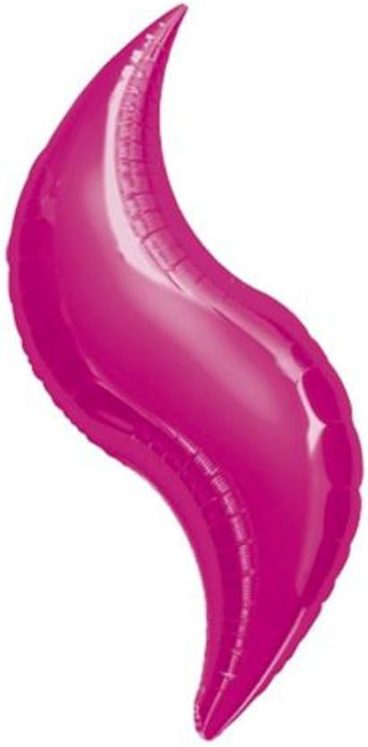 24 inch Curve Foil Hot Pink