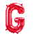 Alive Balloon Co 14" Letter Red