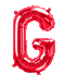 Alive Balloon Co 14" Letter Red
