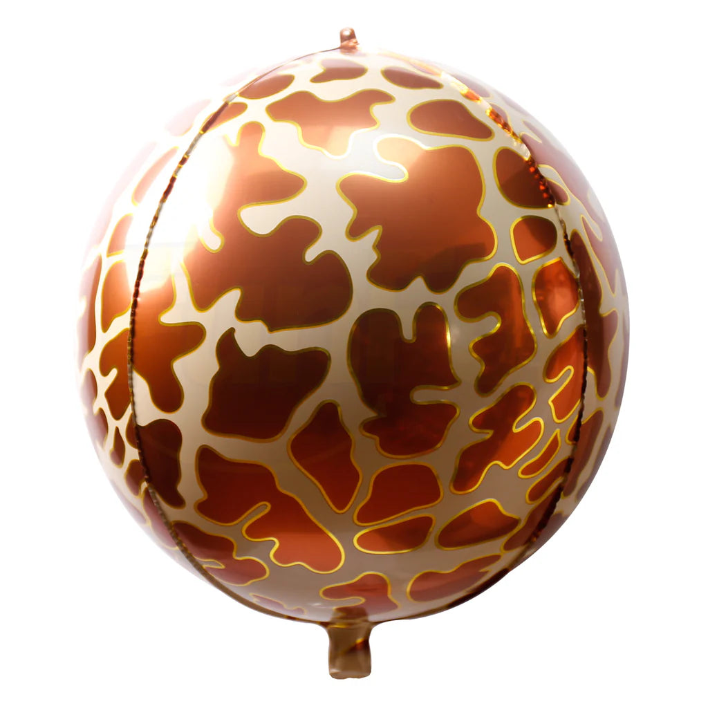 22 inch Giraffe Round Orb FOIL