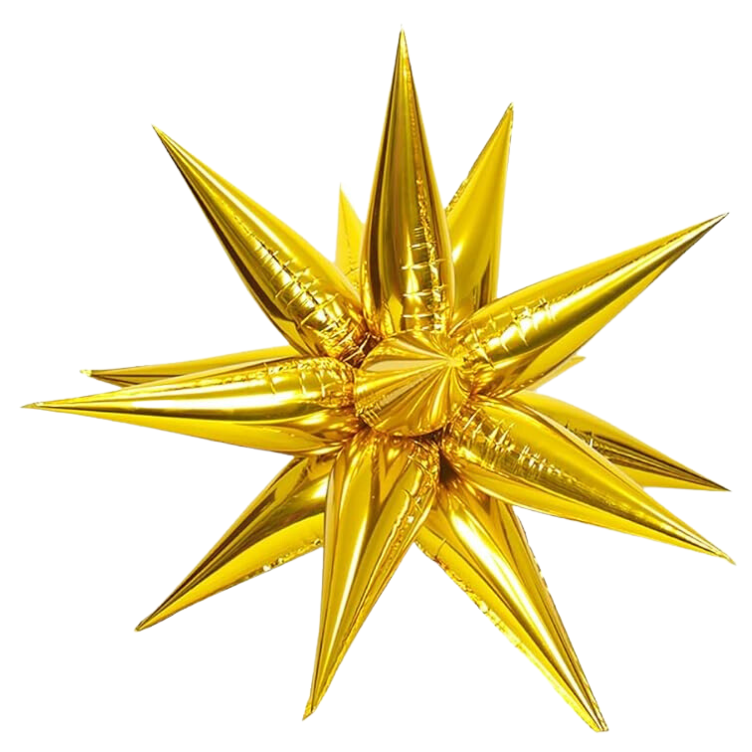 26 inch Gold Starburst Foil