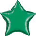 18" Star Foil Green
