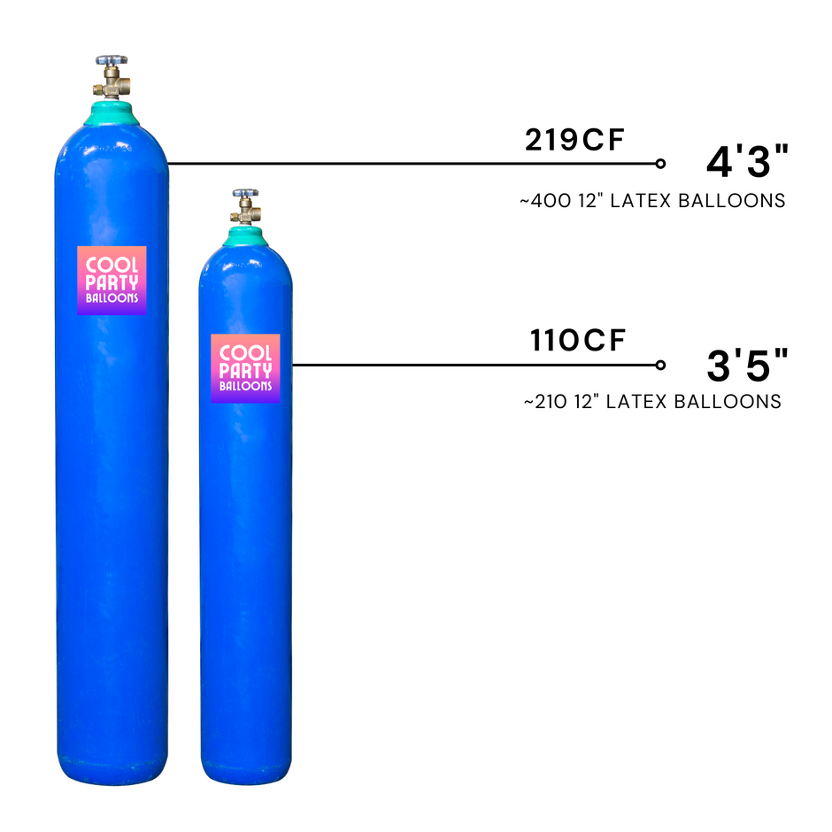 Helium Tank Rental (Local Pick-Up Only) – Cool Party Balloons