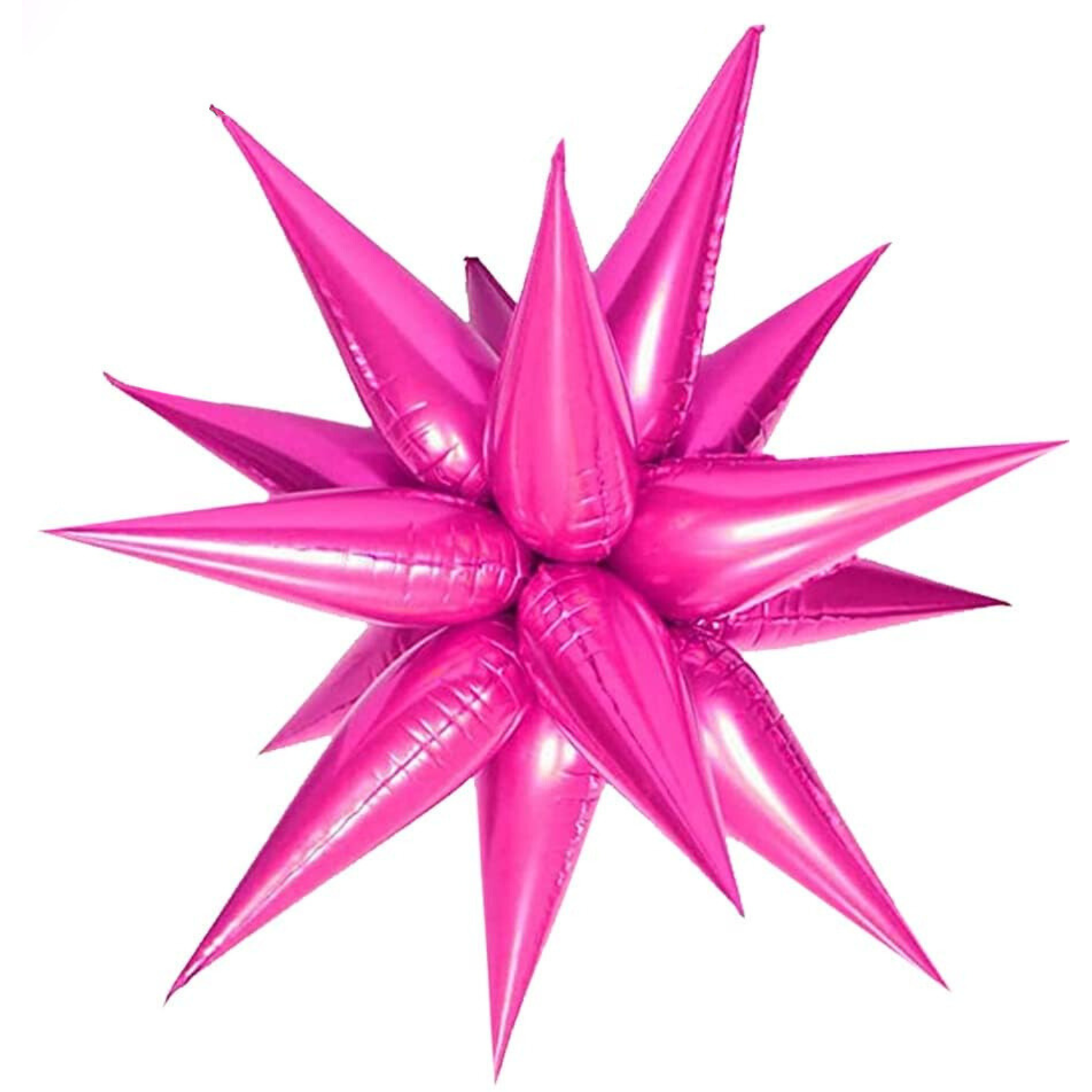 26 inch Hot Pink Starburst Foil