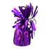 Silver Rainbow 6 oz Purple Wrapped Balloon Weight