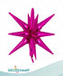 Decochamp 22" Hot Pink Starburst