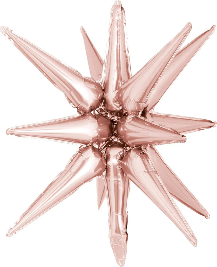 Decochamp 22" Rose Gold Starburst