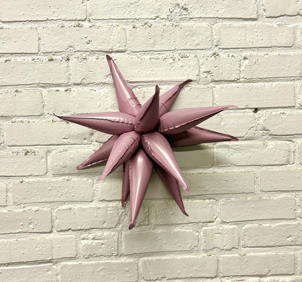 Burst Party Co. 12" Pink Mini Starburst