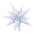 Mingle 26" Blue Watercolor Starburst