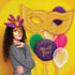 Betallic 43" Gold Glitter Mask