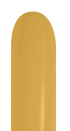 Sempertex 260 Metallic Gold Nozzle Up