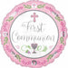 Anagram 18" Pink First Communion (Flat)