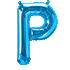 40" Letter Blue