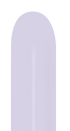 Sempertex 260 Pastel Matte Lilac Nozzle Up