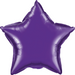 18" Star Foil Purple